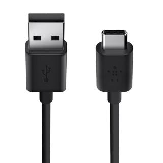 Kabel USB-A - USB-C 3m czarny