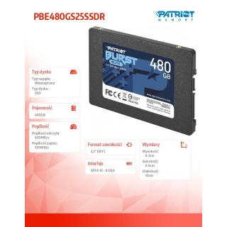 SSD 480GB Burst Elite 450/320MB/s SATA III 2.5