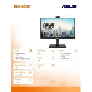 Monitor 24 cale BE24EQSK IPS VGA HDMI DP Głośnik PIVOT Kamera 2,0MPix