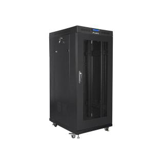 Szafa instalacyjna rack stojąca 19 27U 600x800 czarna,...