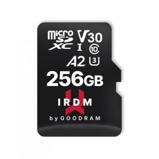 Karta pamięci microSD IRDM 256GB UHS-I U3 A2 + adapter