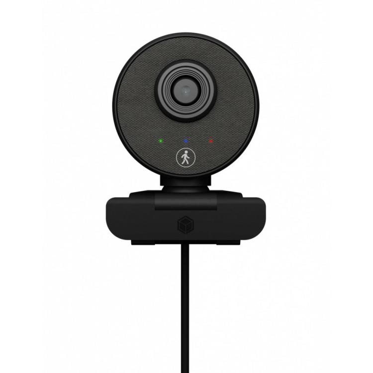 Kamera internetowa IB-CAM501-HD FHD Webcam, 1080P, wbudowany mikrofon, Autofocus, wide view angle, Autotracking