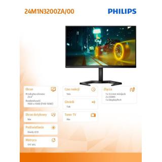 Monitor 24M1N3200ZA IPS 165Hz 23.8 cali HDMIx2 DP Pivot Głośniki