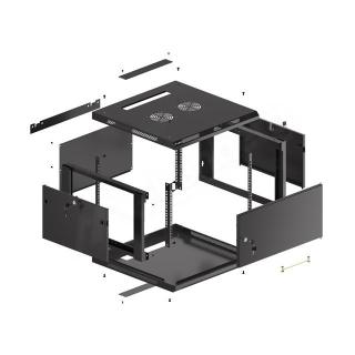 Szafa wisząca 19 6U 600x600 cz WF01-6606-00B