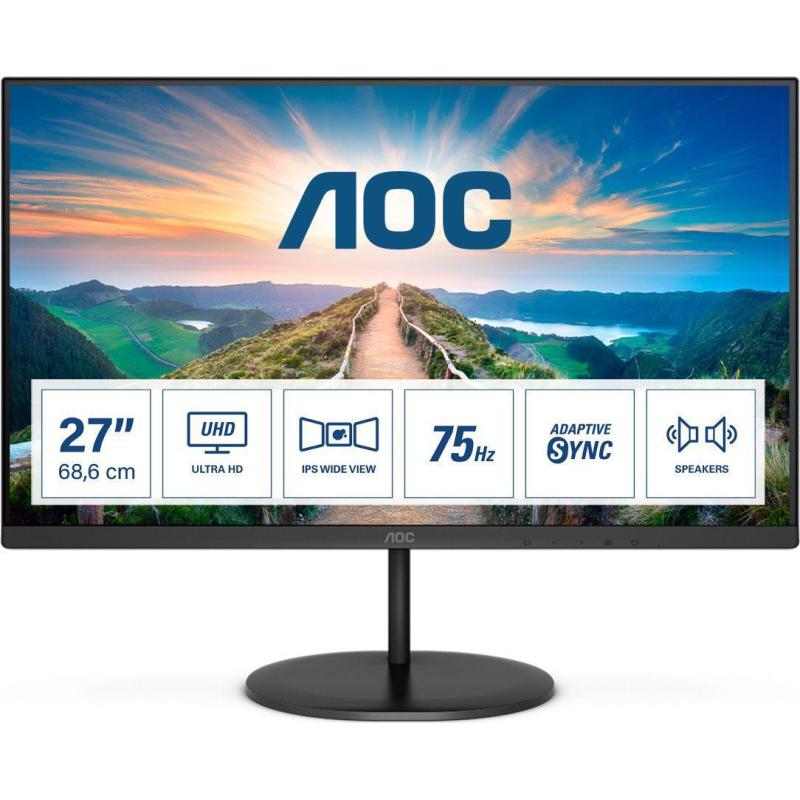 Monitor AOC 27" U27V4EA 2xHDMI DP głośniki