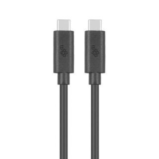 Kabel USB C-USB C 1m 100W 5Gbps USB 3.1 czarny