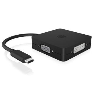 Adapter video IB-DK1104-C 4w1 USB TYPE-C