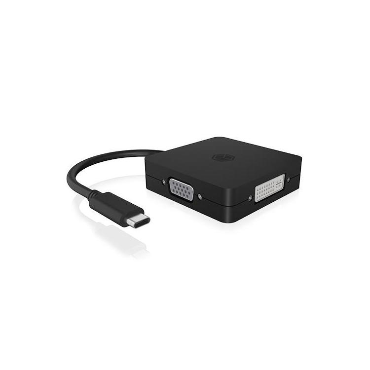 Adapter video IB-DK1104-C 4w1 USB TYPE-C