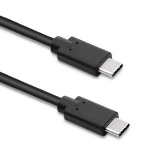 Kabel USB 3.1 typ C męski | USB 3.1 typ C męski | 1.4m | Czarny