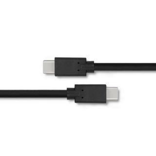 Kabel USB 3.1 typ C męski | USB 3.1 typ C męski | 2m | Czarny