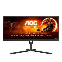 Monitor AOC 34" U34G3XM/EU HDMIx2 DP