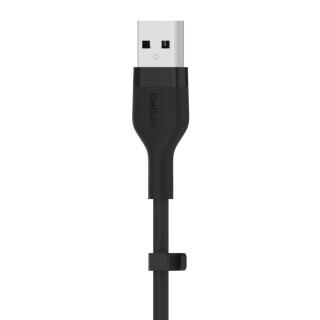 Kabel BoostCharge USB-A do Lightning silikonowy 1m, czarny