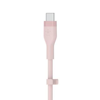 Kabel BoostCharge USB-C do Lightning silikonowy 2m, różowy