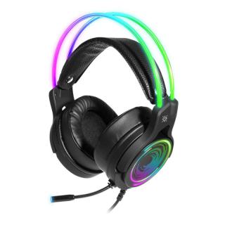 Słuchawki nauszne z mikrofonem COSMO PRO 7.1 RGB, USB