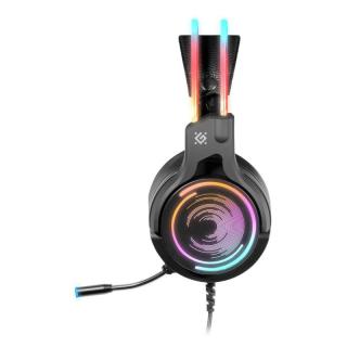 Słuchawki nauszne z mikrofonem COSMO PRO 7.1 RGB, USB