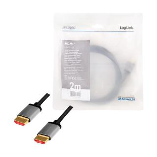 Kabel HDMI 2.1 8K/60Hz Aluminiowy 2m