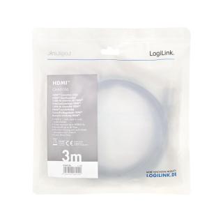 Kabel HDMI 2.1 8K/60Hz aluminiowy 3m