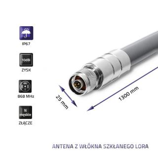 Antena LoRa | 10dBi | Zewnętrzna