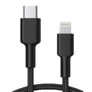 CB-CL02 Black nylonowy kabel Lightning-USB C | USB Power...