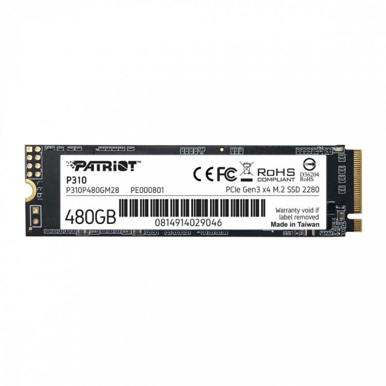 Dysk SSD P310 480GB M.2 2280 1700/1500 PCIe NVMe Gen3 x 4