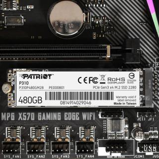 Dysk SSD P310 480GB M.2 2280 1700/1500 PCIe NVMe Gen3 x 4