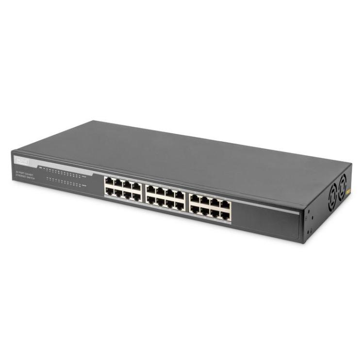 Switch niezarządzalny 19" Rack Gigabit 24x10/100/1000Mbps