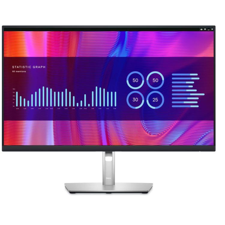 Monitor P2723DE 27 cali IPS LED QHD (2560x1440)/16:9/HDMI/DP/USB-C/4xUSB 3.2/RJ45/3Y AES&PPG