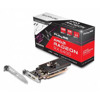 Karta graficzna Radeon RX 6400 PULSE GAMING 4GB GDDR6...