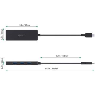 CB-C64 HUB USB-C | Ultra Slim | 4w1 | 4xUSB 3.1