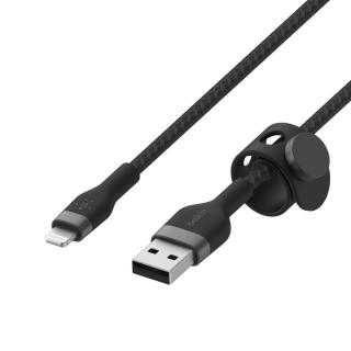 Kabel BoostCharge USB-A do Lightning silikonowy 2m, czarny