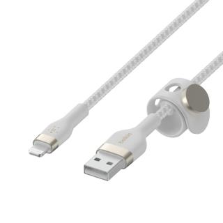 Kabel BoostCharge USB-A do Lightning silikonowy 3m, biały