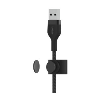 Kabel BoostCharge USB-A do Lightning silikonowy 2m, czarny