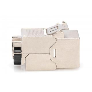 Moduł Keystone RJ45 (8P8C) kat. 8.1 STP, ekranowany, beznarzędziowy, stalowy