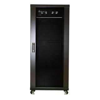 Szafa rack 27U 800x800mm czarna stojąca