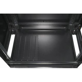 Szafa rack 27U 800x800mm czarna stojąca