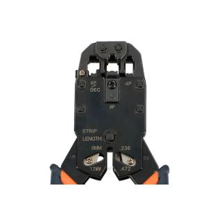 Zaciskarka 4P+6P+8P RJ45