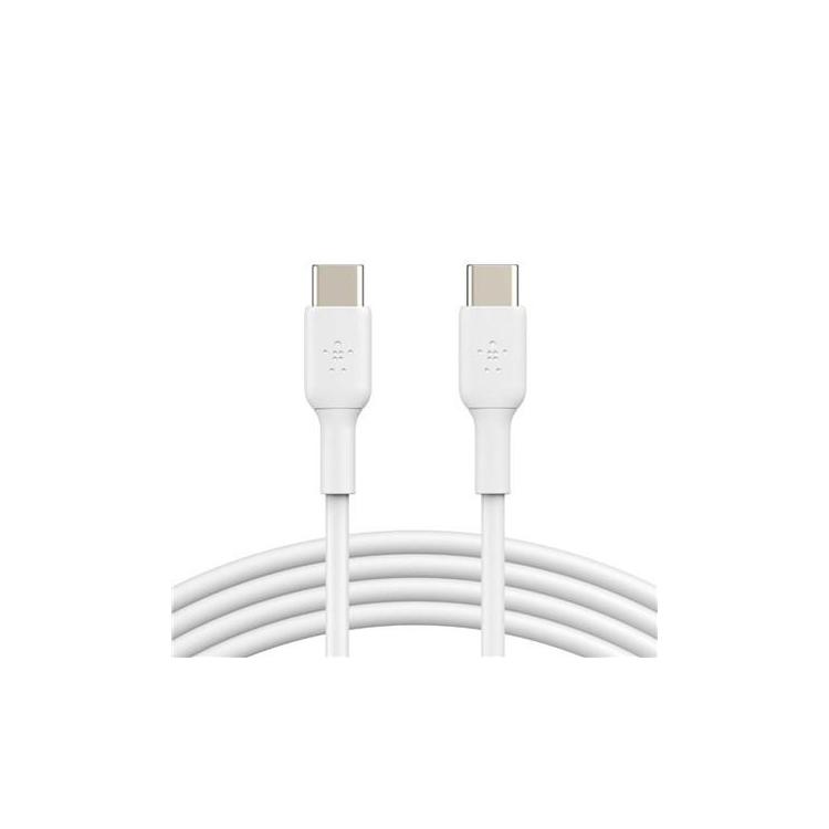 Kabel Booster Charge USB-C/USB-C PVC 2m, biały