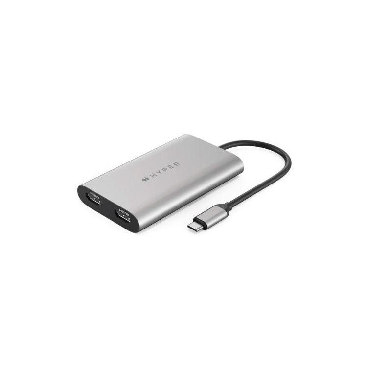 Podwójna przejściówka 4K HDMI na M1 MacBook