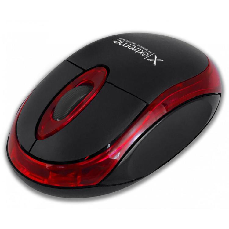 Mysz bluetooth 3D Cyngus czerwona