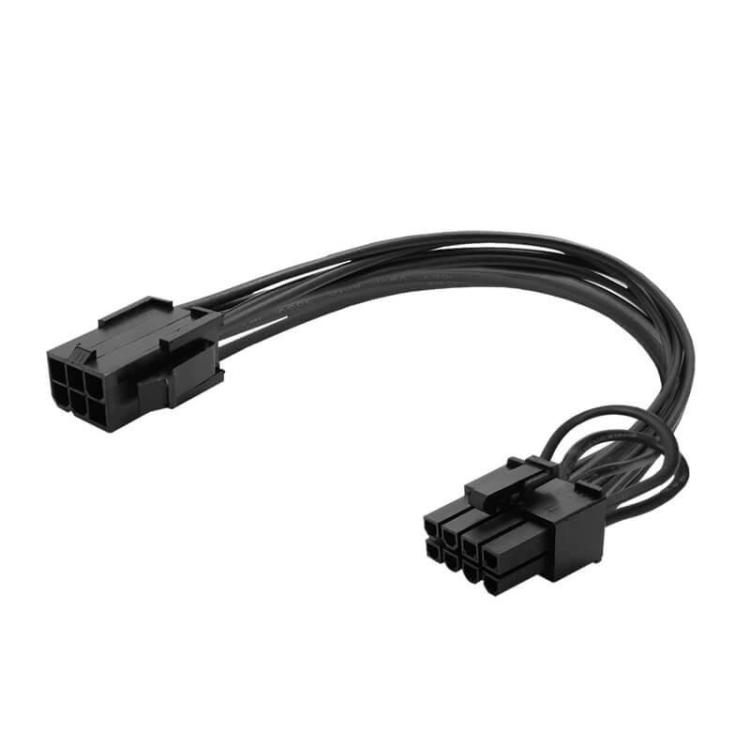 Kabel zasilający 6 pin - 8 pin (6+2) PCI Express, AK-49