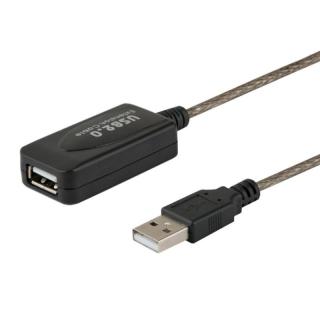 Przedłużka portu USB aktywna, 5m, CL-76