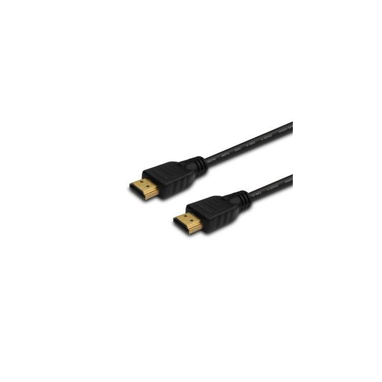 Kabel HDMI (M) 20m, czarny, złote końcówki, v1.4 high speed, ethernet/3D, CL-75