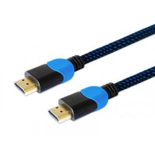 Kabel HDMI 2.0 niebiesko-czarny 1,8m, GCL-02