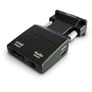 Konwerter VGA do HDMI, Audio, Full HD, CL-145