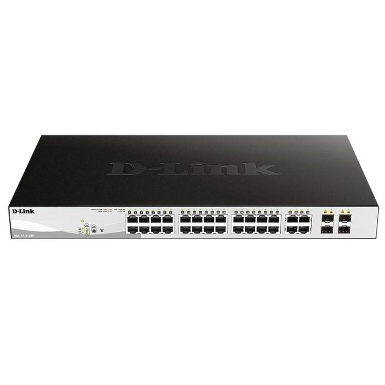 Przełącznik DGS-1210-24P Switch 24GE PoE 4SFP