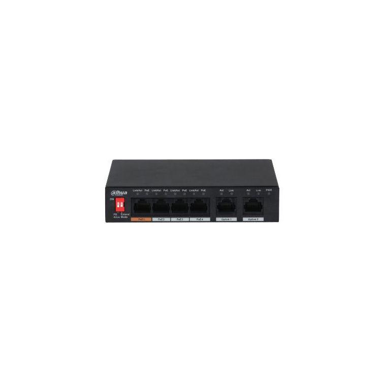 Switch PoE 4-port 2x RJ45 PFS3006-4ET-60-V2