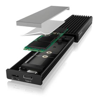 Obudowa IB-1817MCT-C31 NVMe/SATA M.2 2230/2242/2260/2280...