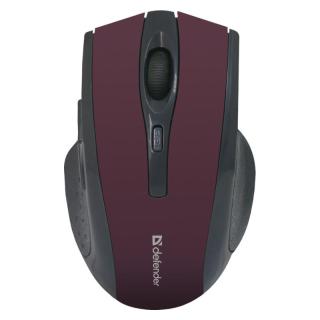 Mysz bezprzewodowa Accura MM-665 RF 1600dpi 6P burgund