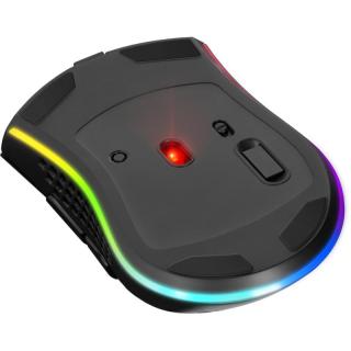 Mysz gamingowa bezprzewodowa Warlock GM-709L Optic RF RGB 2400 dpi 8P