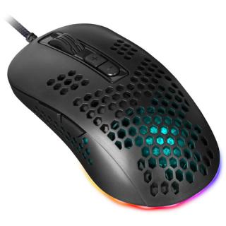 Mysz gamingowa przewodowa SHEPARD GM-620L 12800 dpi 7P RGB